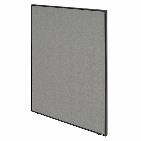 Global Industrial 48-1/4W x 72H Office Partition Panel, Gray 238638GY